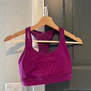 Pink Lululemon Sports Bra